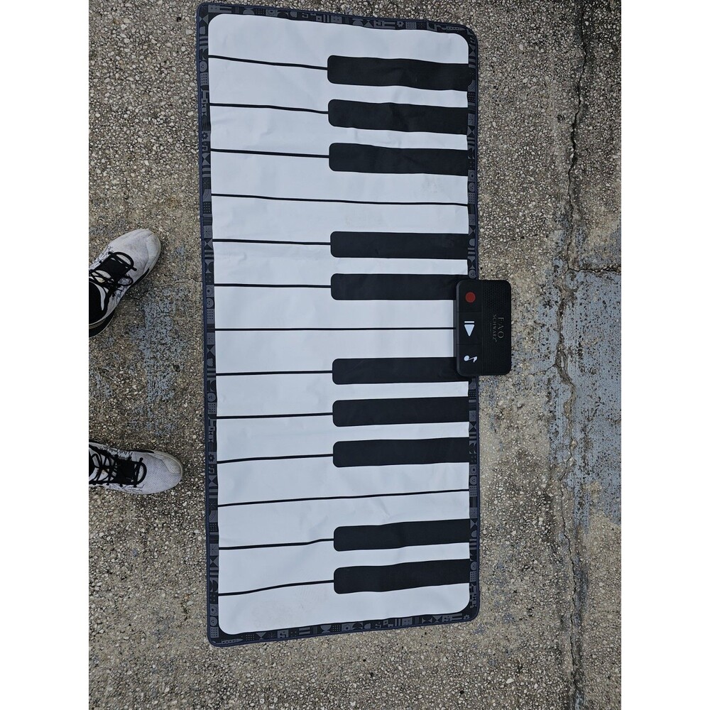 FAO Schwarz Giant 69" Dance-On Piano Mat Age 3+